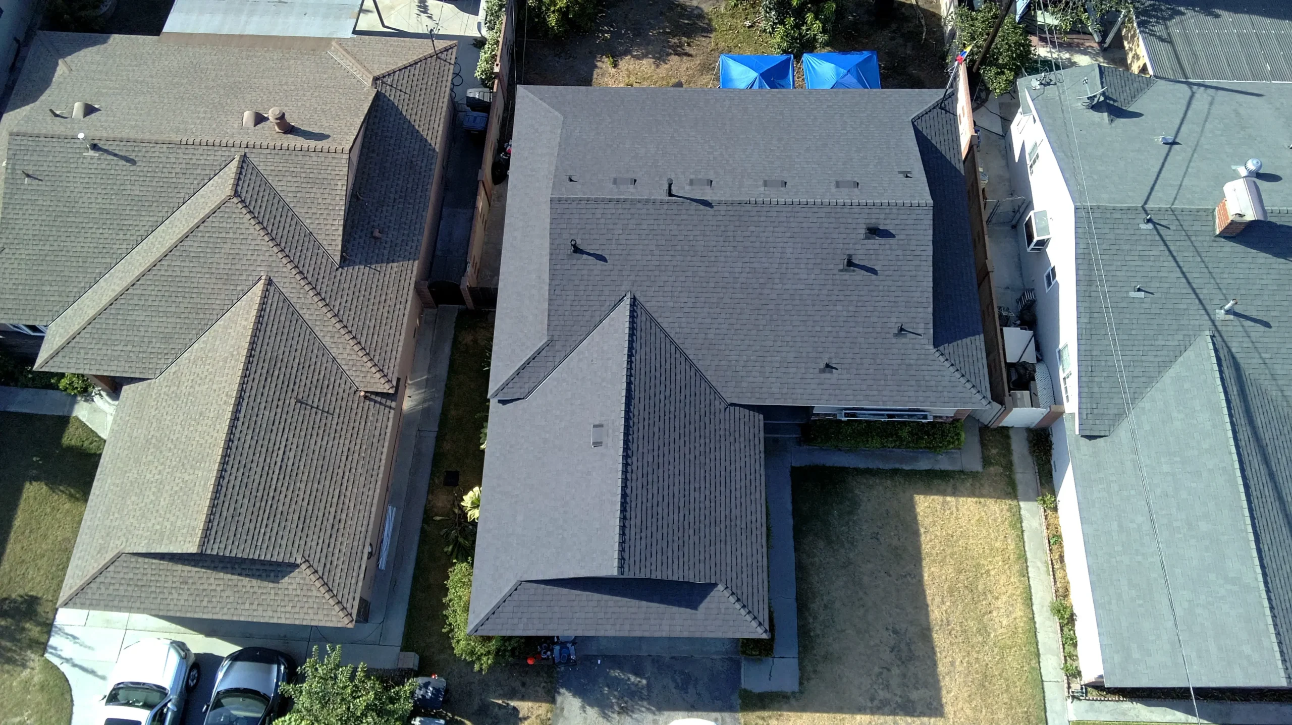 Homepage 12 Complete roof replacement using Owens Corning Night Sky Cool Roof, meeting Los Angeles energy code