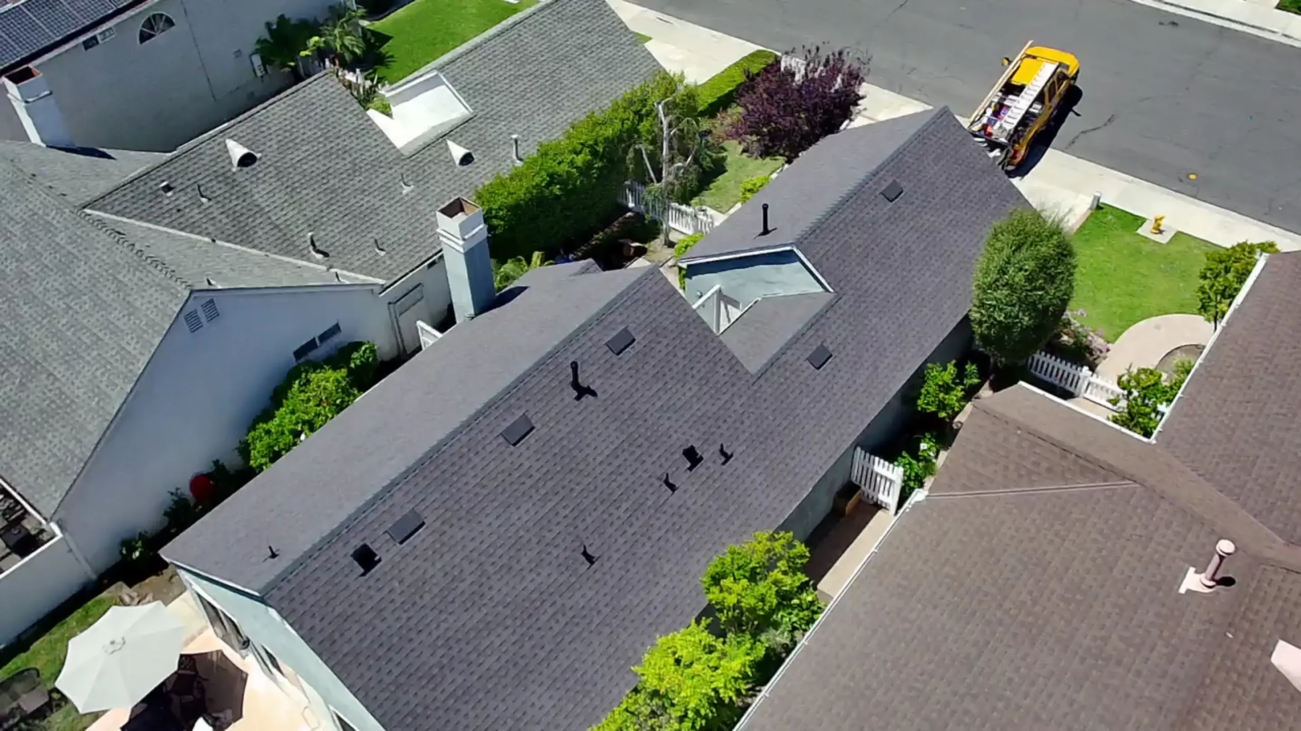 Homepage 17 GAF Timberline HDZ Reflective shingles installed on a single-story home in Mission Viejo, California